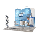 I-Trade Show imishini ikhombisa i-modular Exhibition Booth